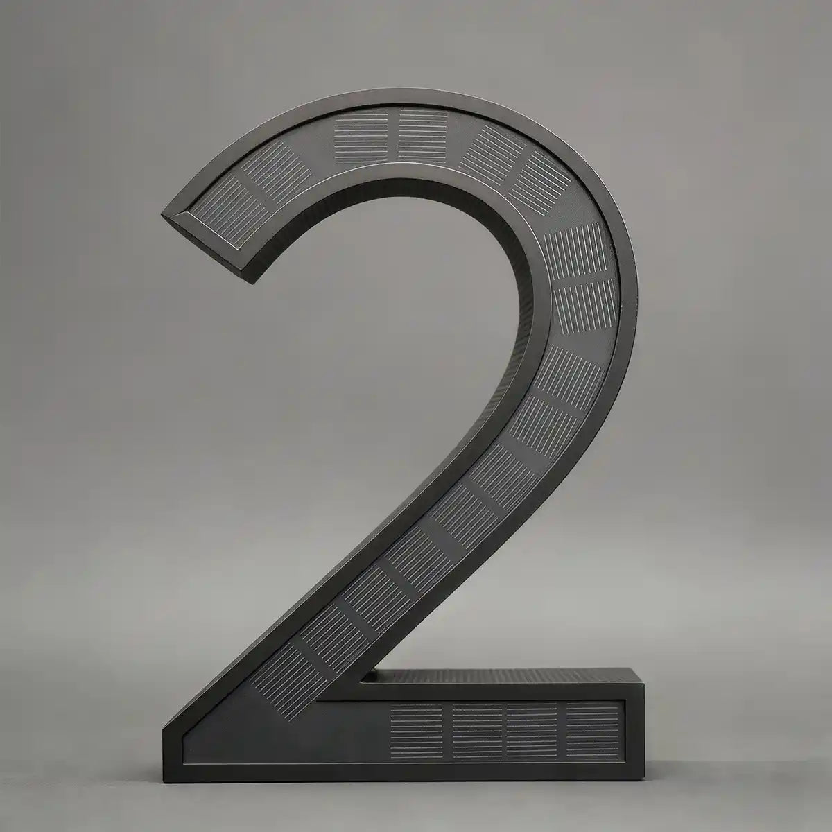 Solar Wireless Backlit House Number Address Sign