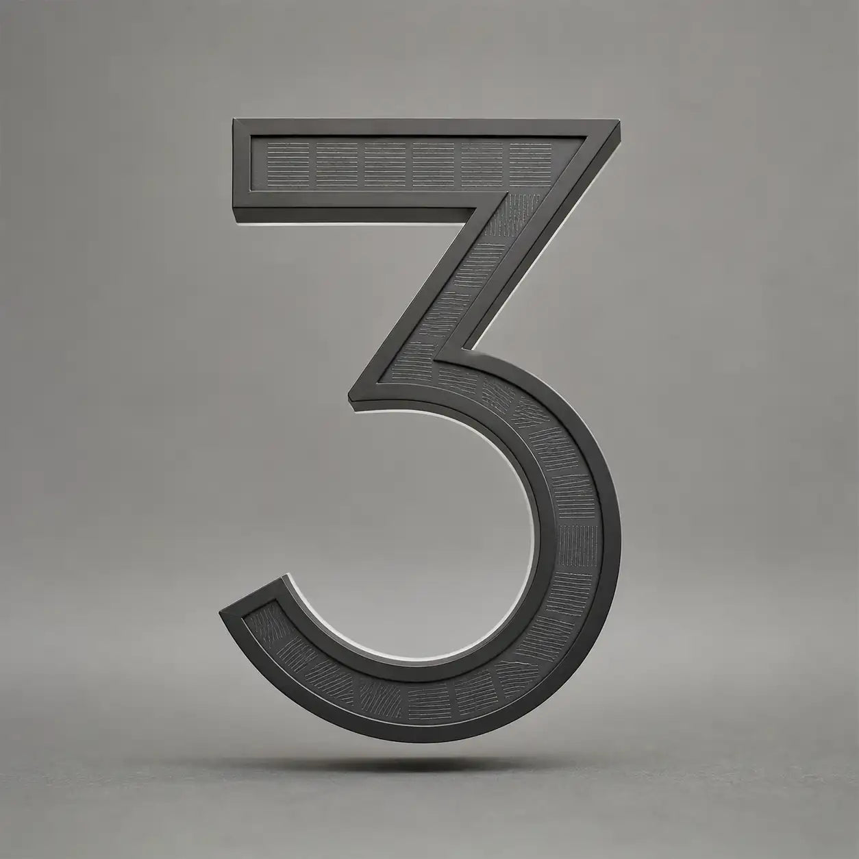 Solar Wireless Backlit House Number Address Sign