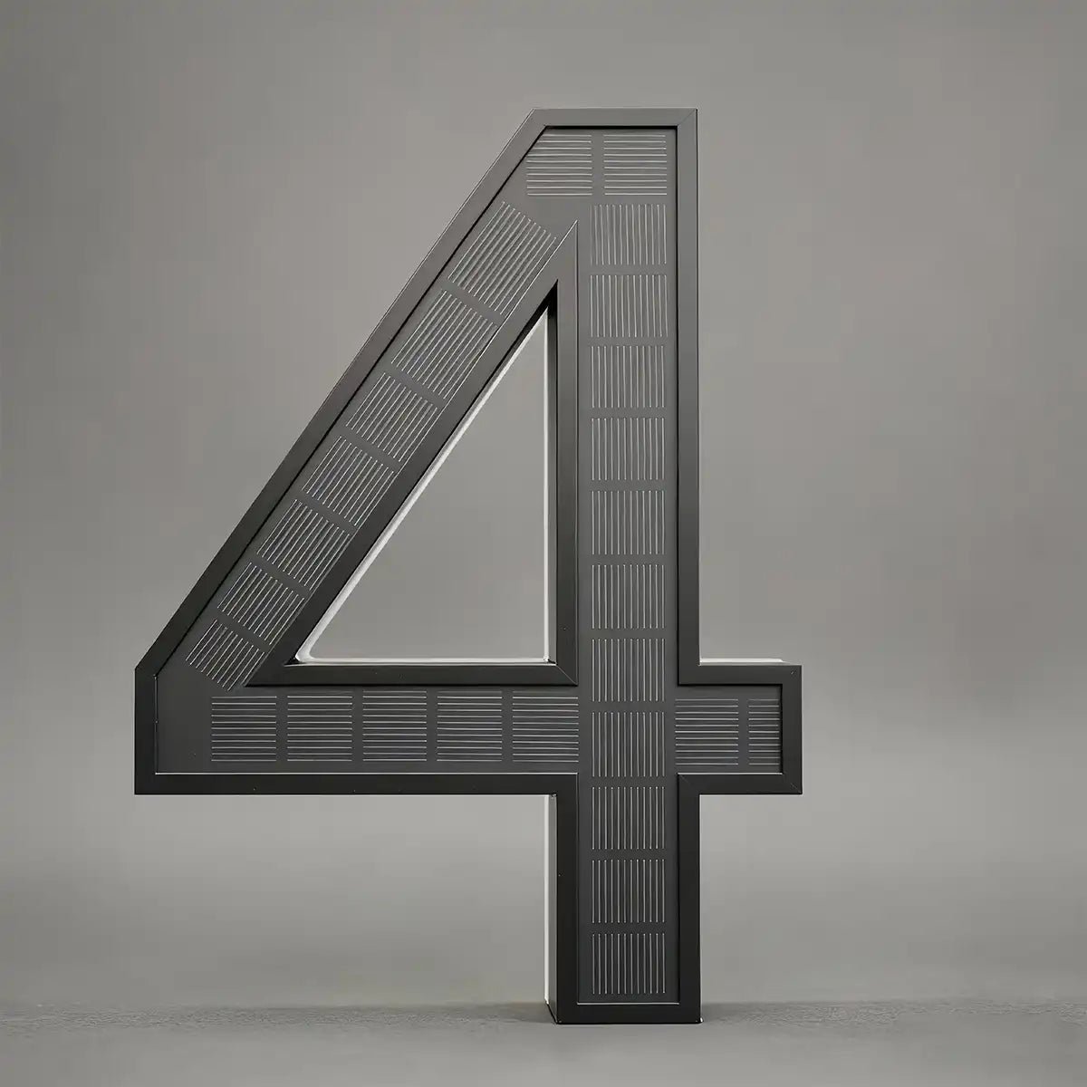 Solar Wireless Backlit House Number Address Sign